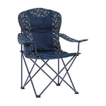 Hi-Gear Kentucky Classic Chair with Insulated Drinks Holder for Adults & Kids, Lightweight, Portable, Compact, Ideal for Camping, Festivals, Picnics, Beach & Outdoor Events, includes Carry Bag