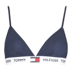 Tommy Hilfiger Triangel- & bygelfri bh PADDED TRIANGLE Blå dam