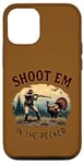 Coque pour iPhone 12/12 Pro RetroTurkey Chasse - Nature et chasse au dindon sauvage