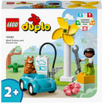 Lego Duplo Town: Wind Turbine And Electric Car (10985)