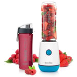 Breville Blend Active Personal Blender Smoothie Maker+2 Leak-Proof Bottles Blue