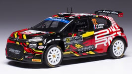 Citroen C3 Wrc2 #24 Rally Monte Carlo 2023 Lefebvre / Malfoy 1:43 Model Ixo