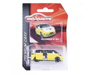 Majorette 212053052Q38 - Premium Cars - VW ID BUZZ, Yellow/White - New