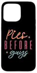 iPhone 15 Pro Max Retro Pies Before Guys - Retro Thanksgiving Matching Outfit Case