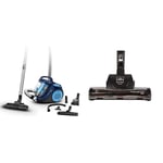 Rowenta Swift Power Cyclonic Home & Car RO2981 Aspirateur sans Sac, système cyclonique, réservoir 1,5 L, Brosse parquet, buse 2 en 1 pour Fentes & ZR902201 Brosse Maxi Turbo