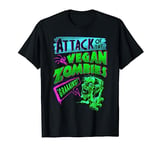 Attack of the Vegan Zombies Vegetarian Halloween T-Shirt