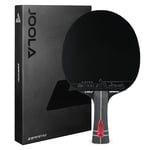 JOOLA Infinity Raquette de Tennis de Table Professionnelle, approuvée par l’ITTF, en Carbone, pour Joueurs avancés, avec Fibre High-Tech en céramique, Lame de Batte à 7 Couches