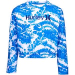 Hurley Hrlg Tie Dye Crewneck Sweatshr Sweat-Shirt, Multicolore, 10 años Garçon