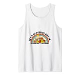 Funny Cartoon It's a Beautiful Day To Smash The Patriarchy Tank Top