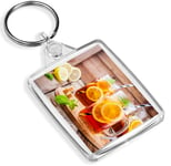 Drink Iced Tea Keyring - IP02 - Lemonade Healthy Women Intake Gift #16543