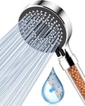 Shower Head, High Pressure 5 Modes Filter Shower Head, Universal Hard Water