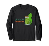 Just Dill With It Funny Pickle Jar Saying Long Sleeve T-Shirt