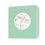 Guess How Much I Love You Birthday Card Birthday Wishes Card Includes Envelope