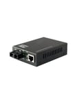 LevelOne GVT-2002 - fibre media converter - 10Mb LAN 100Mb LAN GigE