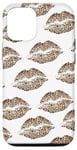 iPhone 13 Cute Lip Stick Kisses Marks Valentine For Girls Makeup Lover Case