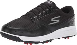 Skechers Homme Torque Sport Fairway Chaussures de Golf à Pointes Coupe décontractée, Noir/Blanc, 41.5 EU