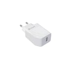 Pack Muvit For Change Chargeur + Câble USB-C 1.2m Blanc