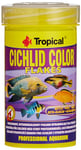 Cichlid Color Flakes 100ml / 20g - Nourriture pour cichlides, Riche en proteines et rehaussant la Couleur, Flocons