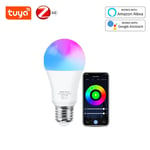 Gleco Tuya-Ampoules LED Wifi Bluetooth,Lampe LED RVB,Ampoule LED Zigbee,Éclairage domestique intelligent,Alexa Amazon Google - Type 1PCS Zigbee Lamp-85-265V