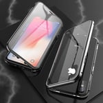 Deksel i Herdet Glass iPhone XS Max - Svart