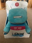 BNIB I-Dog Light Up Speaker - Hasbro - Soft Blue Plush - Tiger Electronics  2008