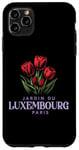 Coque pour iPhone 11 Pro Max Luxembourg Garden Paris France Tulipes