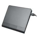 Perixx PERIPAD-506 Wired Slim USB Touchpad - Wired Detachable Touchpad for Desktop and Laptop User - Large Size 5.31x4.57x0.55 inches - Black