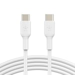 Belkin Boost Charge USB-C til USB-C kabel - Hvid 2 meter