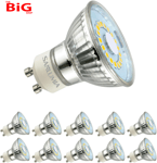 10  X  5W  GU10  LED  Super  Bright  Spotlight  Bulb  450Lm  120  Degree  Beam