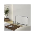 Radiateur chauffage central H2O DK33 Horizontal Natura Blanc 2500W Valderoma 19250033