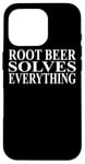 iPhone 16 Pro Root Beer Apparel | Unique Funny Beers Lover Design Case