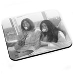 Tapis de Souris John Lennon Yoko Ono Vintage Beattles Fleur 70's