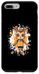Coque pour iPhone 7 Plus/8 Plus Cerf jouant au football | Équipe de sports de bande dessinée