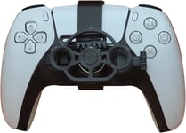 Pour Ps5 3d Mini Volant De Contrôleur Gaming Racing Game Accessoires De Remplacement (Carbon Fibre)