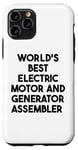 iPhone 11 Pro World's Best Electric Motor And Generator Assembler Case