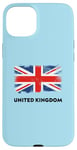 Coque pour iPhone 15 Plus Drapeau United Kingdom Angleterre Union Jack