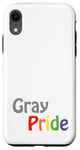 Coque pour iPhone XR Gris Pride coloré