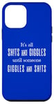 Coque pour iPhone 12 mini Old Age It's All Sh!ts and Giggles Until Giggles and Sh!ts