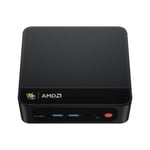 Beelink SER5 Pro Mini PC, AMD Ryzen 7 5800H (8C/16T, jusqu'à 4,4 GHz) 16Go DDR4 RAM 500Go NVMe SSD Mini Ordinateur de Bureau 4K 60Hz Triple écran, WiFi6+BT5.2, HDMI2.0/DP1.4/USB3.2