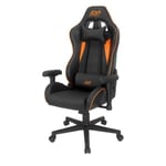 Adx Firebase Advanced 21 Gaming Chair Black Orange Adjustable Height And Backed