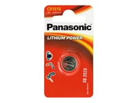 Panasonic Cr-1616El/1B - Batteri Cr1616 - Li - 55 Mah