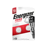 Energizer Lithium Miniature CR2025 2 pack