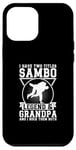 Coque pour iPhone 12 Pro Max Sambo Grandpa Sambo Fighter Sambo Arts martiaux