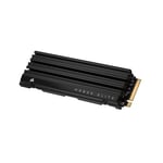 Corsair MP600 Elite 1 to M.2 PCIe Gen4 x4 NVMe SSD - M.2 2280 - Lecture Séquentielle Jusqu'à 7 000 Mo/s - 3D TLC NAND Haute Densité - Noir