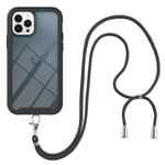 Heltäckande Skal Halsband iPhone 14 Pro Max svart