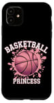 Coque pour iPhone 11 Joueuse de basket-ball Basketball Princess