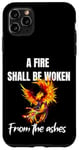 Coque pour iPhone 11 Pro Max Phoenix Rising Citation Rise from the Ashes Rebirth Symbol