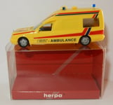 MICRO HERPA HO 1/87 MERCEDES-BENZ W 210 BINZ AMBULANCE #045513 in BOX