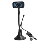 New Camera USB Video Webcam DriveFree Manual Focus Adjustment With External Mic