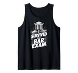 I Survived the Bar Exam, Funny Lawyer Design Tank Top